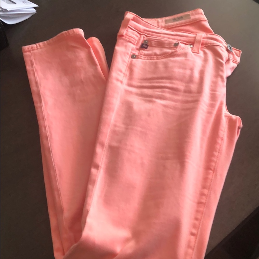 AG the Stilt Cigarette leg pants